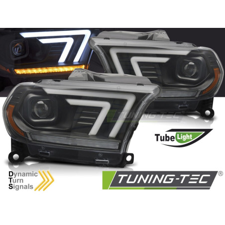Fari Anteriori Nero per Dodge Durango 2010-2013 (Cod. TT-LPDO49)