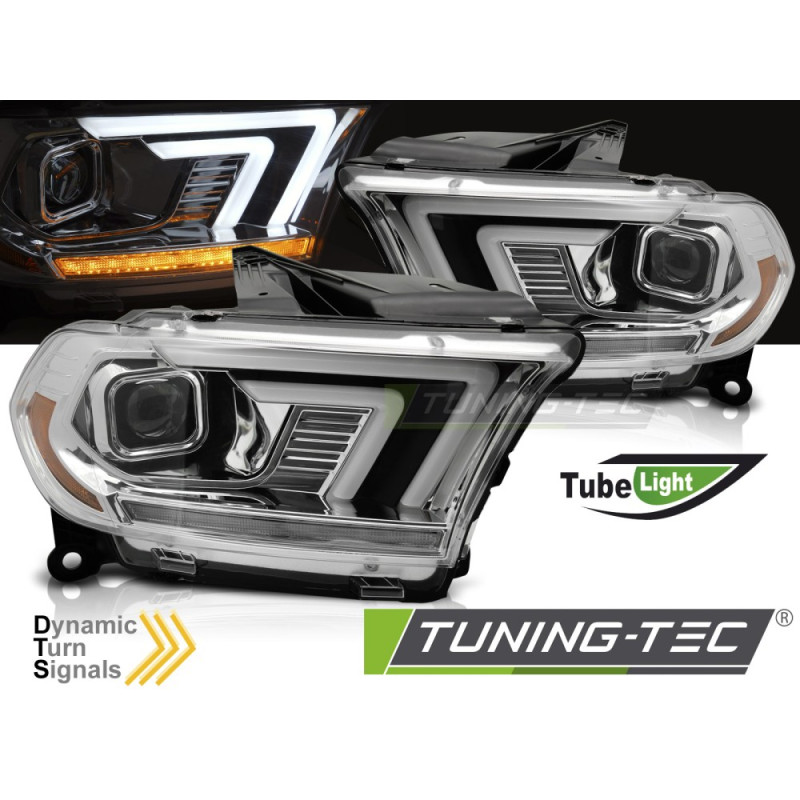 Fari Anteriori Cromato per Dodge Durango 2010-2013 (Cod. TT-LPDO48)