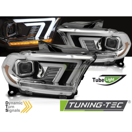Fari Anteriori Cromato per Dodge Durango 2010-2013 (Cod. TT-LPDO48)