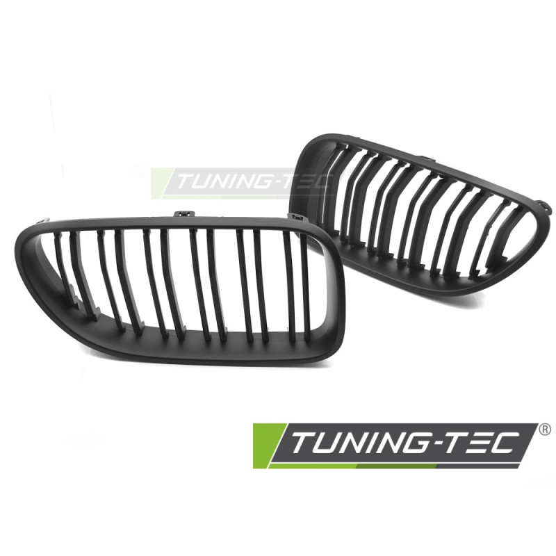 Griglia Frontale Nero Opaco Doppia Barra Nero per BMW F12/F13 2011-2018 (Cod. TT-GRBMS9)