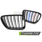 Griglia Frontale Nero Lucido Doppia Barra Nero per BMW X1 E84 2009-2014 (Cod. TT-GRBMU2)