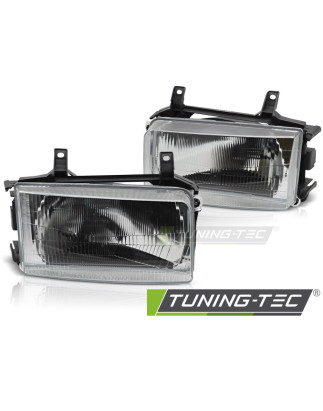 Fari Anteriori Nero per Volkswagen T4 Transporter 1990-03/2003 (Cod. TT-LPVWY0)