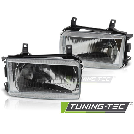 Fari Anteriori Nero per Volkswagen T4 Transporter 1990-03/2003 (Cod. TT-LPVWY0)