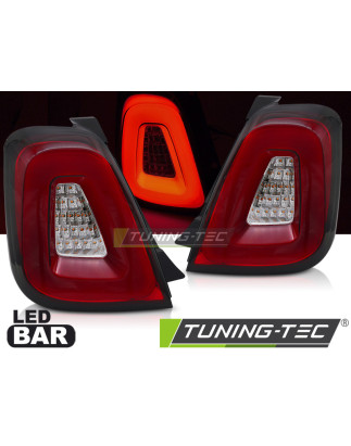 Fanali Posteriori LED per Fiat 500 2015-2020 (Cod. TT-LDFI06)