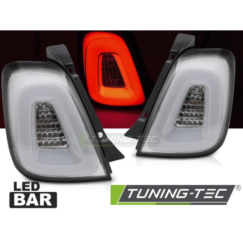 Fanali Posteriori LED per Fiat 500 2015-2020 (Cod. TT-LDFI07)
