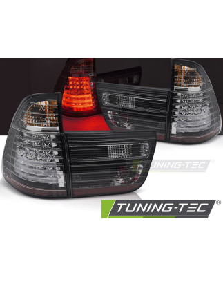 Fanali Posteriori LED Nero per BMW X5 E53 09/1999-10/2003 (Cod. TT-LDBMN5)