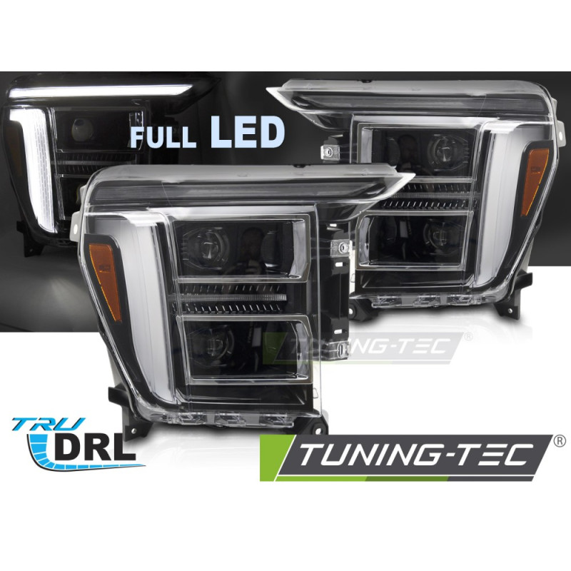 Fari Anteriori Luci Diurne DRL LED per Ford F150 Mk14 2020-2023 (Cod. TT-LPFOD5) Fari Anteriori Luci Diurne DRL LED per Ford F150 Mk14 2020-2023 (Cod. TT-LPFOD5)