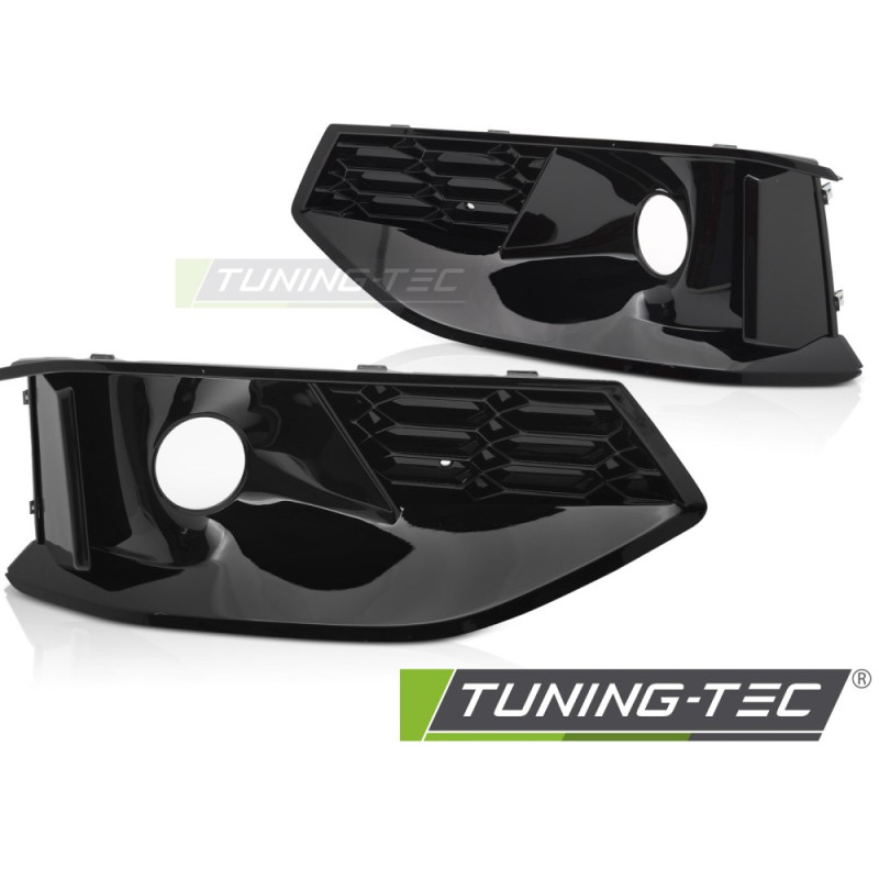 Fanali Posteriori Nero Lucido Nero per Audi A4 B9 2020-2024 (Cod. TT-GRAUA5)