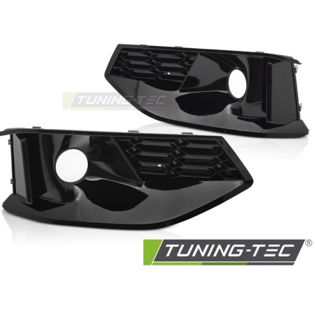 Fanali Posteriori Nero Lucido Nero per Audi A4 B9 2020-2024 (Cod. TT-GRAUA5)