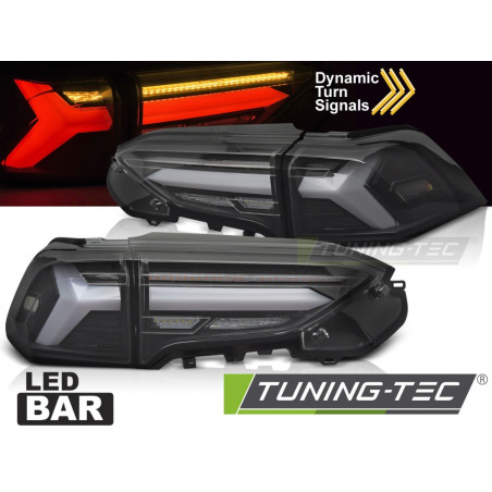 Fanali Posteriori LED Nero per Toyota Rav4 Dal 2019 (Cod. TT-LDTO31)