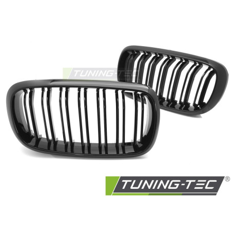 Griglia Frontale Nero Lucido Doppia Barra Nero per BMW X5 F15 /x6 F16 14-19 2013-2018 (Cod. TT-GRBMX