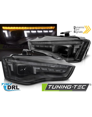 Fari Anteriori LED Nero per Audi A5 2011-2016 (Cod. TT-LPAUG8)