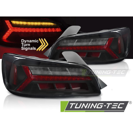 Fanali Posteriori LED Nero per Honda S2000 Ap1 2000-2003 (Cod. TT-LDHO15)