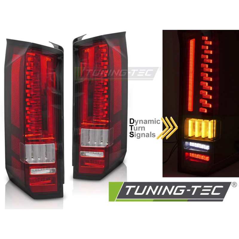 Fanali Posteriori LED Rosso/bianco per Volkswagen VW Crafter Dal 2017 (Cod. TT-LDVWU1)