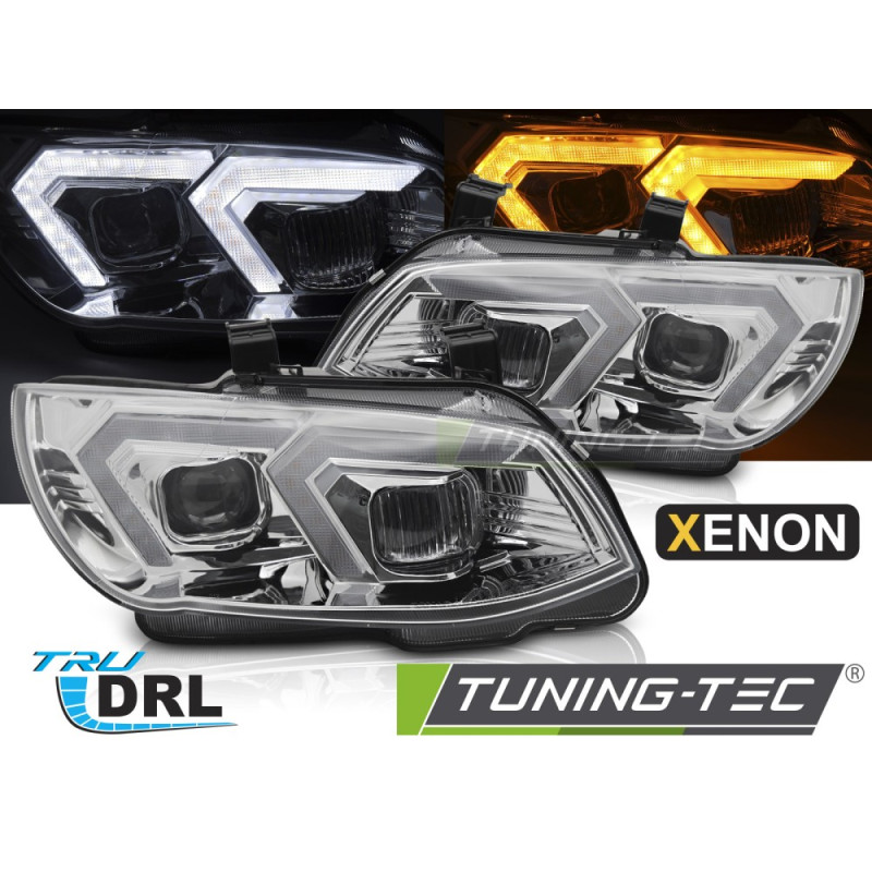 Fari Anteriori Cromato per BMW E92/E93 Lci 2010-2013 (Cod. TT-LPBMR7)