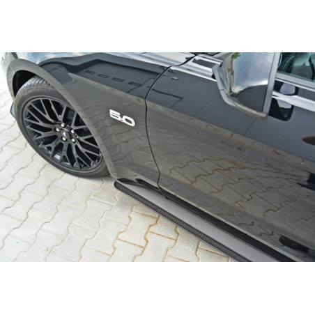 Diffusori minigonne racing Ford Mustang GT Mk6 (Cod. M-FO-MU-6-GT-CNC-SD1A)