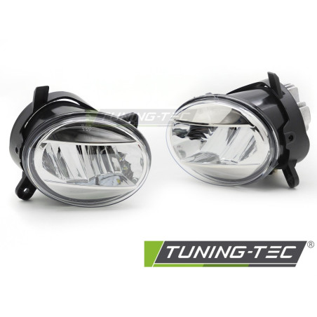 Fendinebbia LED Cromato per Audi A4 B8 /a6 C6 09-11/Q5 08-16 2008-2011 (Cod. TT-HAAU16)