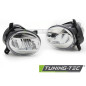Fendinebbia LED Cromato per Audi A4 B8 /a6 C6 09-11/Q5 08-16 2008-2011 (Cod. TT-HAAU16)