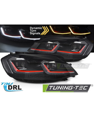 Fari Anteriori Luci Diurne DRL LED per Volkswagen Golf Vii 2017-2019 (Cod. TT-LPVX10)