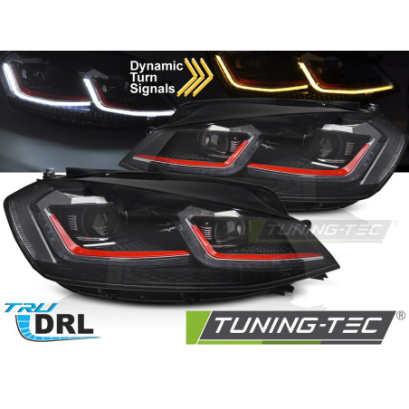 Fari Anteriori Luci Diurne DRL LED per Volkswagen Golf Vii 2017-2019 (Cod. TT-LPVX10)