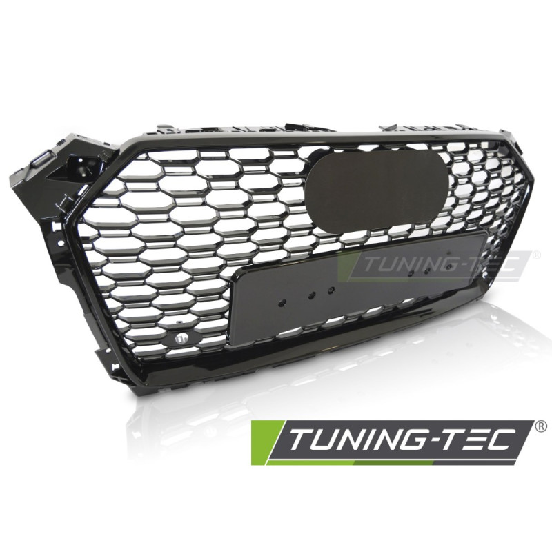 Griglia Frontale Nero Lucido Nero per Audi A5 F5 2016-2018 (Cod. TT-GRAUA8)