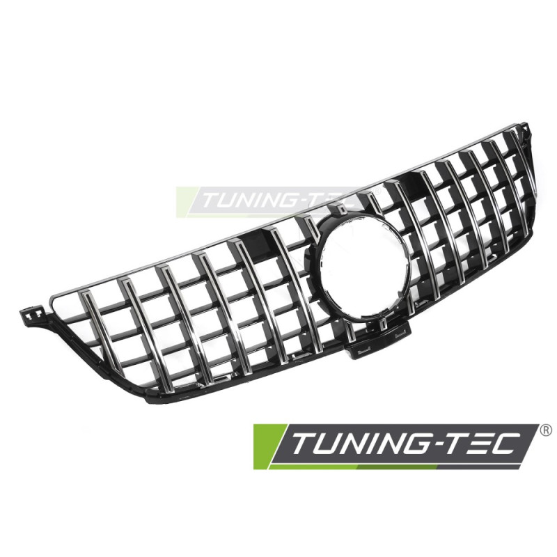 Griglia Frontale Cromato Nero per Mercedes-Benz M-class W166 2011-2015 (Cod. TT-GRMEM7)