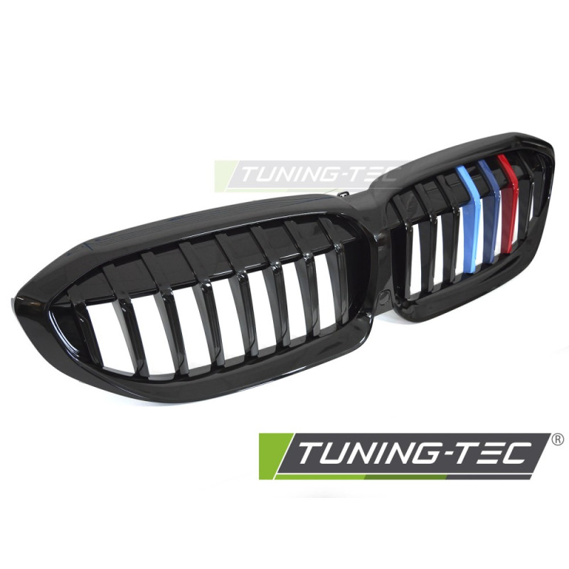 Griglia Frontale Nero Lucido Nero per BMW G20/G21 2019-2022 (Cod. TT-GRBMJ9)