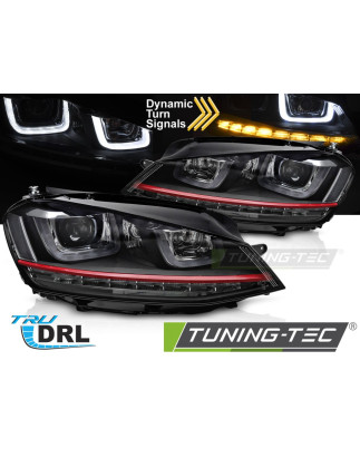 Fari Anteriori Luci Diurne DRL LED per Volkswagen Golf Vii 2013-2017 (Cod. TT-LPVX04)