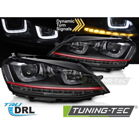 Fari Anteriori Luci Diurne DRL LED per Volkswagen Golf Vii 2013-2017 (Cod. TT-LPVX04)