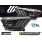 Fari Anteriori LED Nero per Ford Mustang 2014-2017 (Cod. TT-LPFOC8)