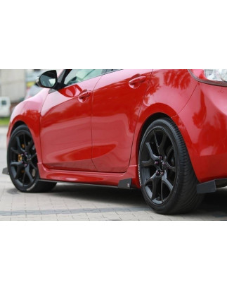 Diffusori minigonne racing MAZDA 3 MK2 MPS (Cod. M-MA-3-2-MPS-CNC-SD1A)
