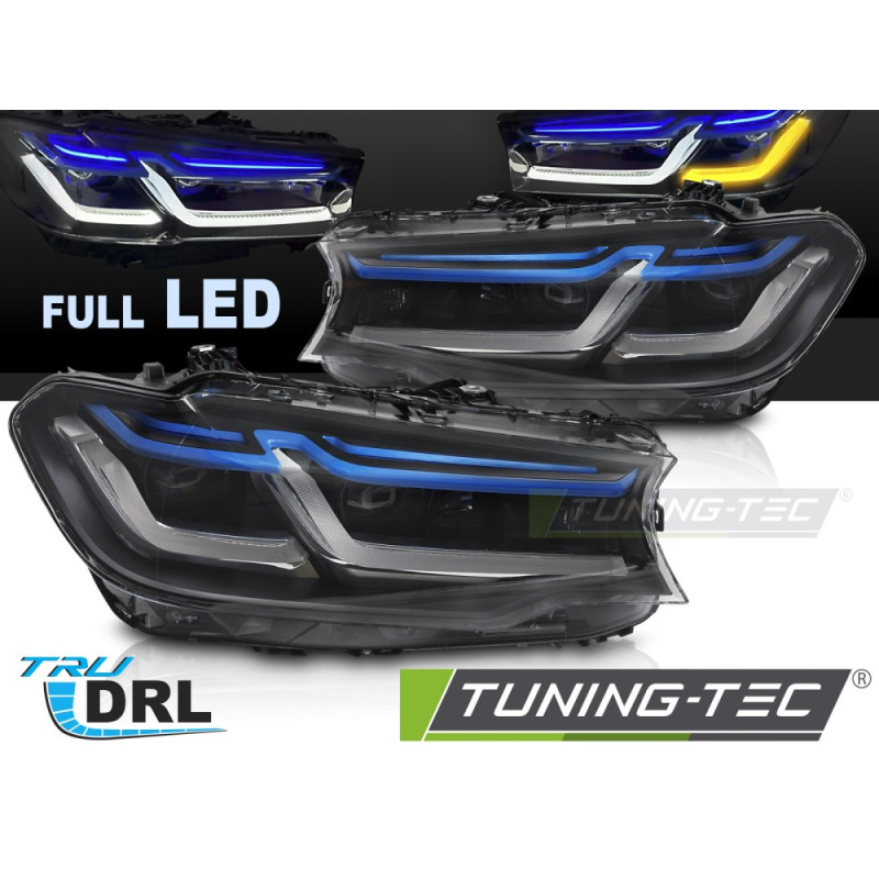 Fari Anteriori Luci Diurne DRL LED per BMW G30/G31 2017-2020 (Cod. TT-LPBMT1)