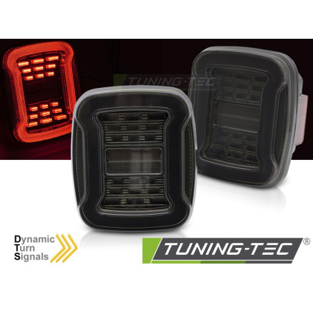 Fanali Posteriori LED per Jeep Wrangler Yj /tj 96-06 1991-1996 (Cod. TT-LDCH45)