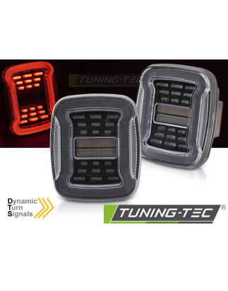 Fanali Posteriori LED per Jeep Wrangler Yj /tj 96-06 1991-1996 (Cod. TT-LDCH43)