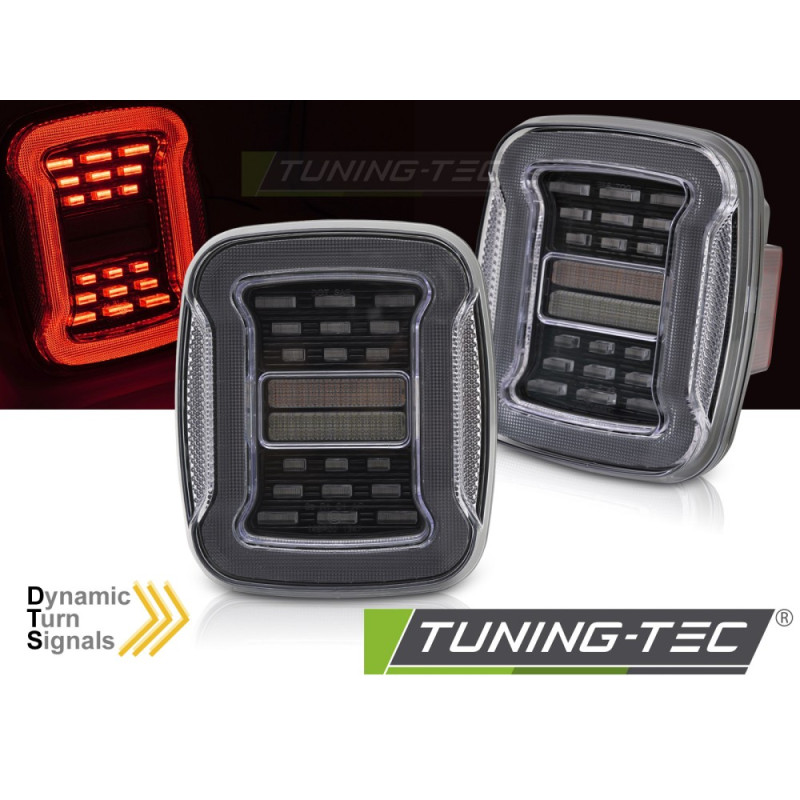 Fanali Posteriori LED per Jeep Wrangler Yj /tj 96-06 1991-1996 (Cod. TT-LDCH43)