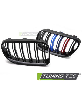 Griglia Frontale Nero Lucido Doppia Barra Nero per BMW E92/E93 Lci 2010-2013 (Cod. TT-GRBMI8)
