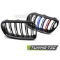 Griglia Frontale Nero Lucido Doppia Barra Nero per BMW E92/E93 Lci 2010-2013 (Cod. TT-GRBMI8)