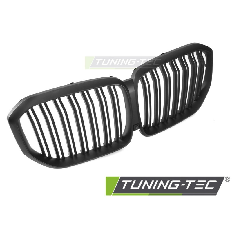 Griglia Frontale Nero Opaco Doppia Barra Nero per BMW X5 G05 2019-2022 (Cod. TT-GRBMX7)