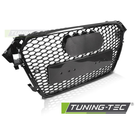 Griglia Frontale Nero Lucido Nero per Audi A4 B8 2012-2015 (Cod. TT-GRAU98)
