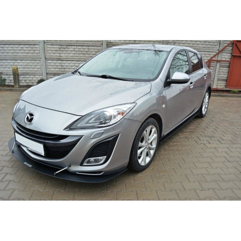 Diffusori minigonne racing MAZDA 3 MK2 SPORT (PREFACE) (Cod. M-MA-3-2-SPORT-CNC-SD1A)