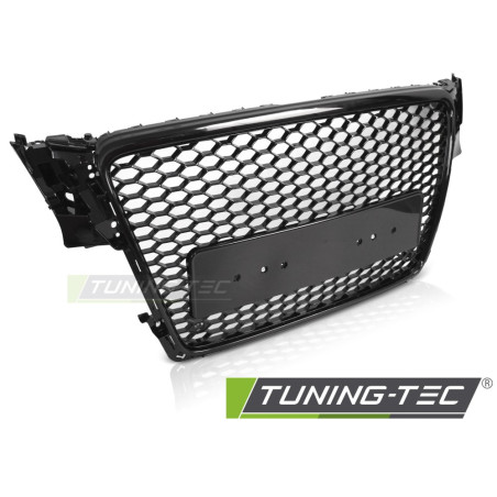 Griglia Frontale Nero Lucido Nero per Audi A4 B8 2008-2011 (Cod. TT-GRAU97)