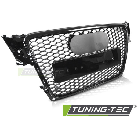 Griglia Frontale Nero Lucido Nero per Audi A4 B8 2008-2011 (Cod. TT-GRAU96)