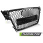 Griglia Frontale Nero Lucido Nero per Audi A4 B8 2008-2011 (Cod. TT-GRAU96)