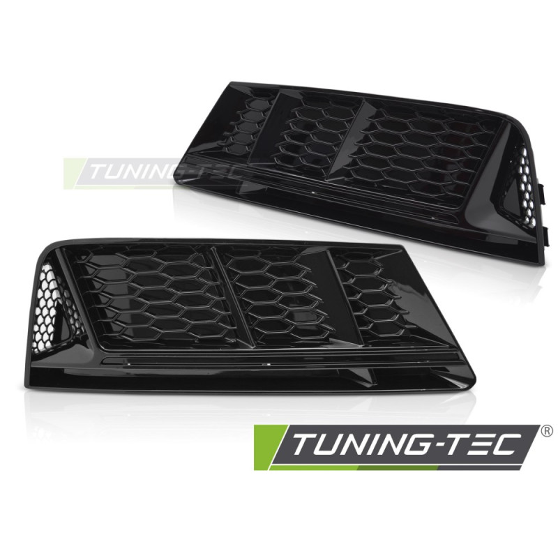 Fanali Posteriori Nero Lucido Nero per Audi A4 B9 2015-2019 (Cod. TT-GRAUA4)