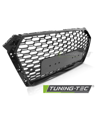 Griglia Frontale Nero Lucido Nero per Audi A4 B9 2015-2019 (Cod. TT-GRAUA1)