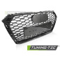 Griglia Frontale Nero Lucido Nero per Audi A4 B9 2015-2019 (Cod. TT-GRAUA0)