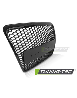 Griglia Frontale Nero Lucido Nero per Audi A6 C6 2004-2011 (Cod. TT-GRAUB3)
