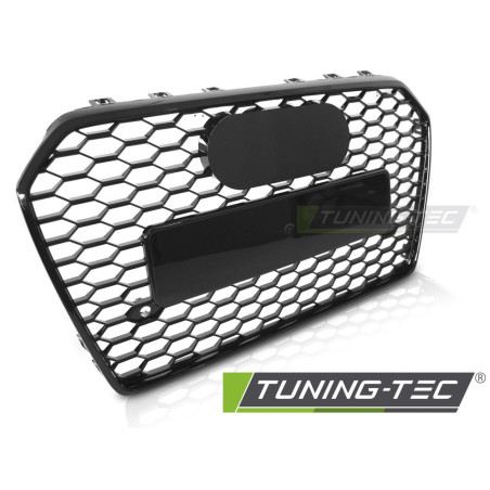 Griglia Frontale Nero Lucido Nero per Audi A6 C7 2014-2018 (Cod. TT-GRAUB7)