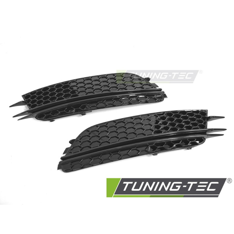 Fanali Posteriori Nero Lucido Nero per Audi A6 C7 2011-2014 (Cod. TT-GRAUB6)