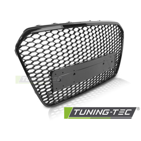 Griglia Frontale Nero Lucido Nero per Audi A6 C7 2011-2014 (Cod. TT-GRAUB5)